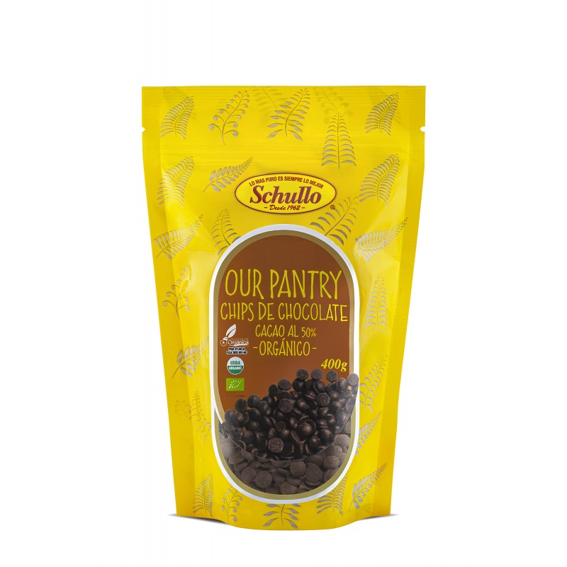 CHIPS DE CHOCOLATE ORGÁNICO 400 g
