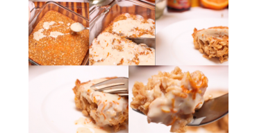 Avena Horneada con Maple y Naranja